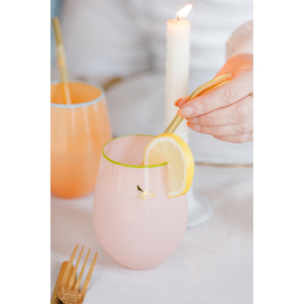 Bee Glass Tumblers (Set Of 4)
