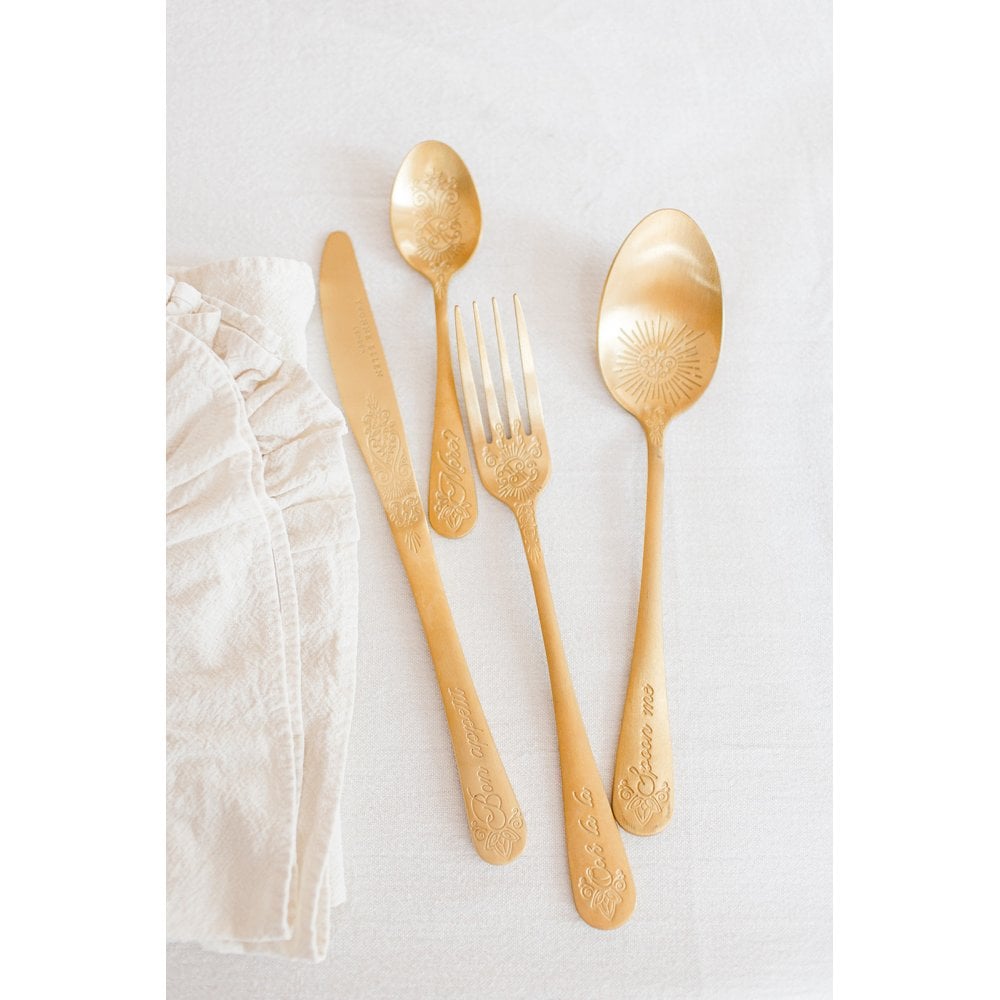 Gold Cutlery Set (16pcs)