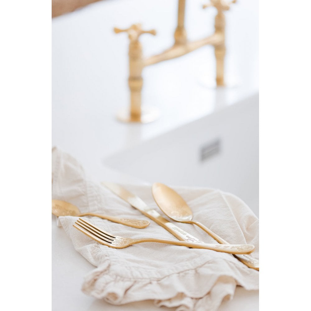 Gold Cutlery Set (16pcs)