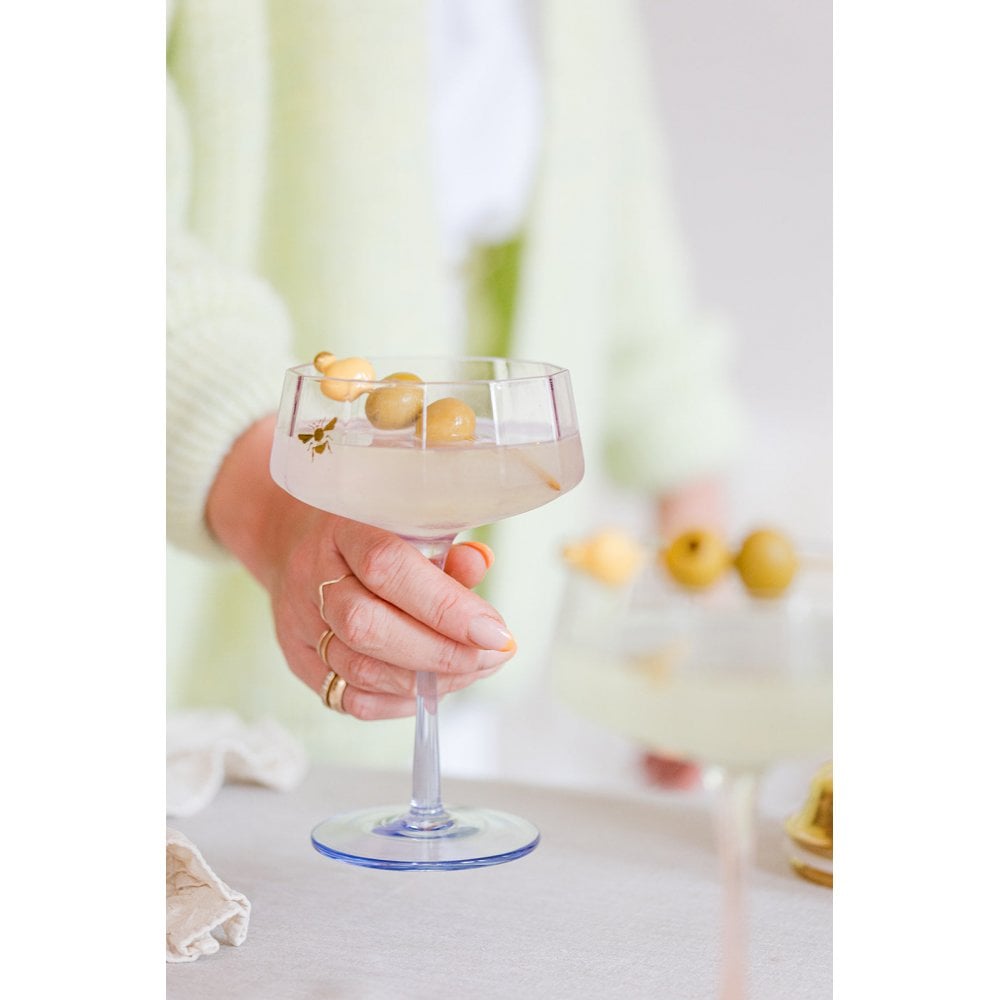 Bee Coupe Glasses (Set of 2)