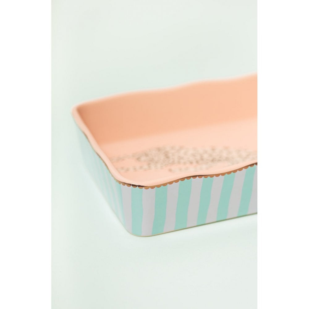 Cheetah Small Rectangular Dish