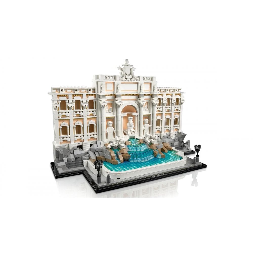 Architecture Trevi Fountain - Baroque Monument Model