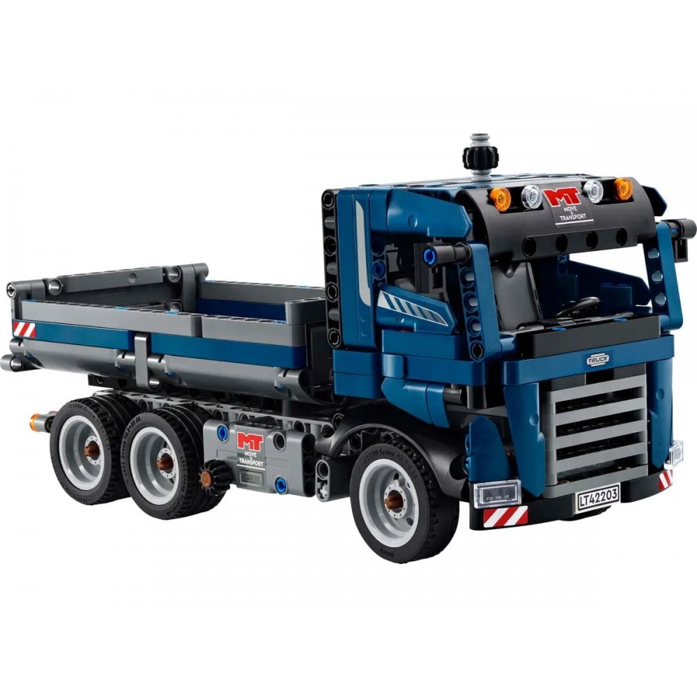 Technic Tipping Dump Truck Toy with Steering