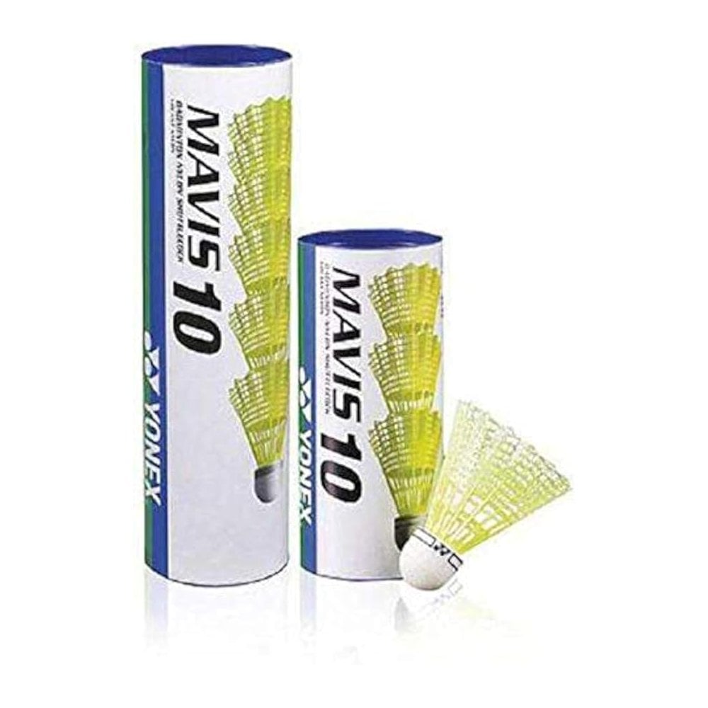 Yonex Mavis 10 Shuttles (Tube of 6)