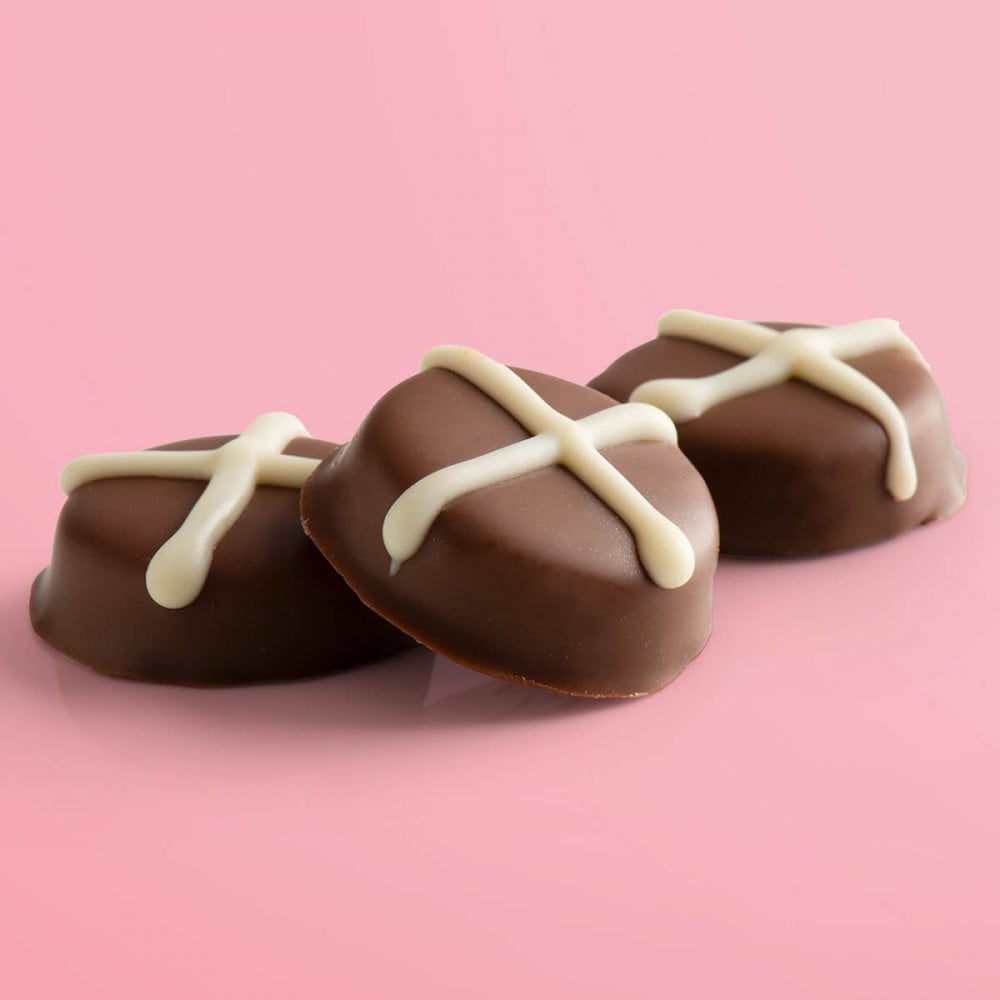 Hot Cross Bun Caramels