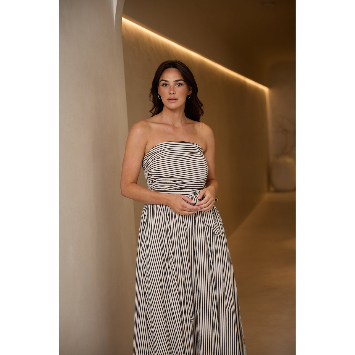 Avalon Textured Maxi Dress