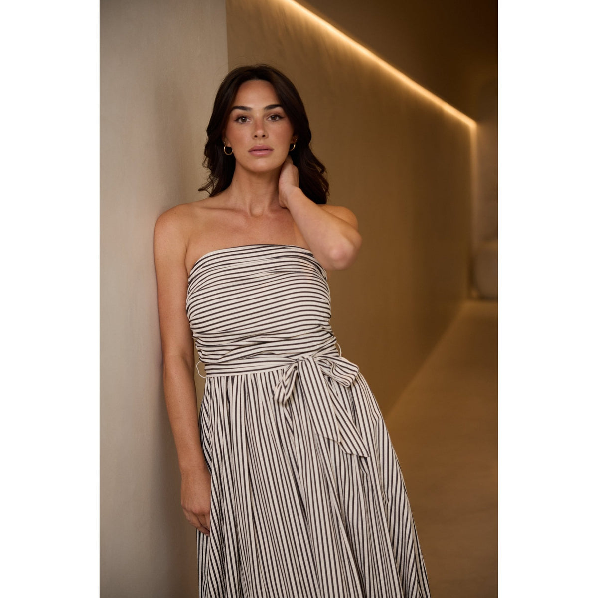 Avalon Textured Maxi Dress