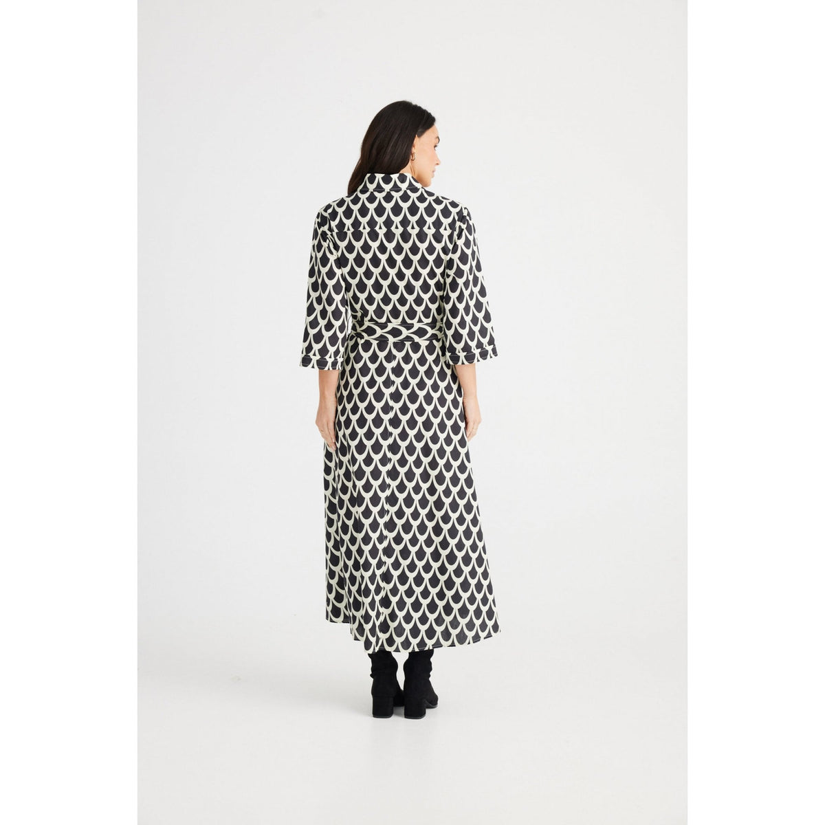 Rossellini 3/4 Sleeve Dress