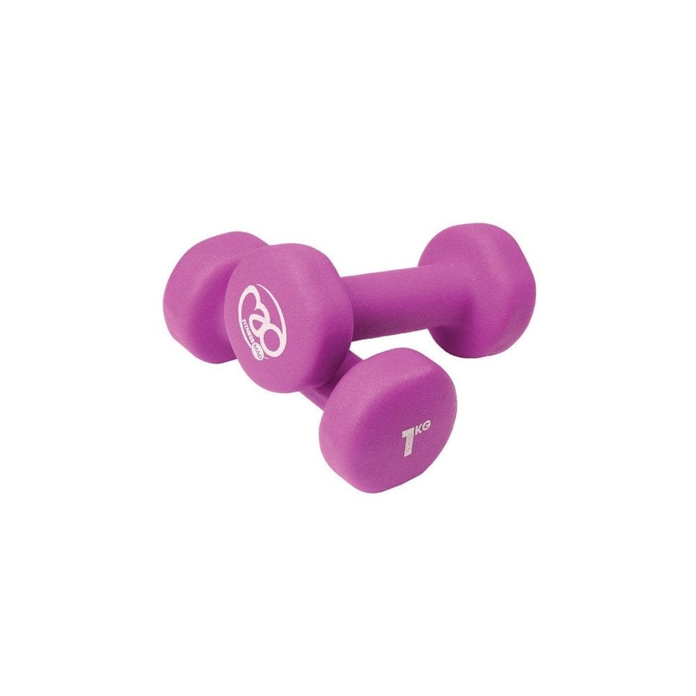Neoprene Dumbbells - (Pair) 1 kg
