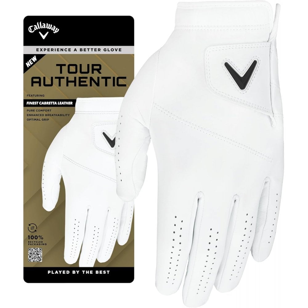 Golf Tour Authentic Men's Golf Glove 2025 - Left Hand