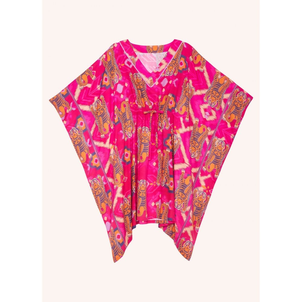 Ikat Tigers Beach Cover Up