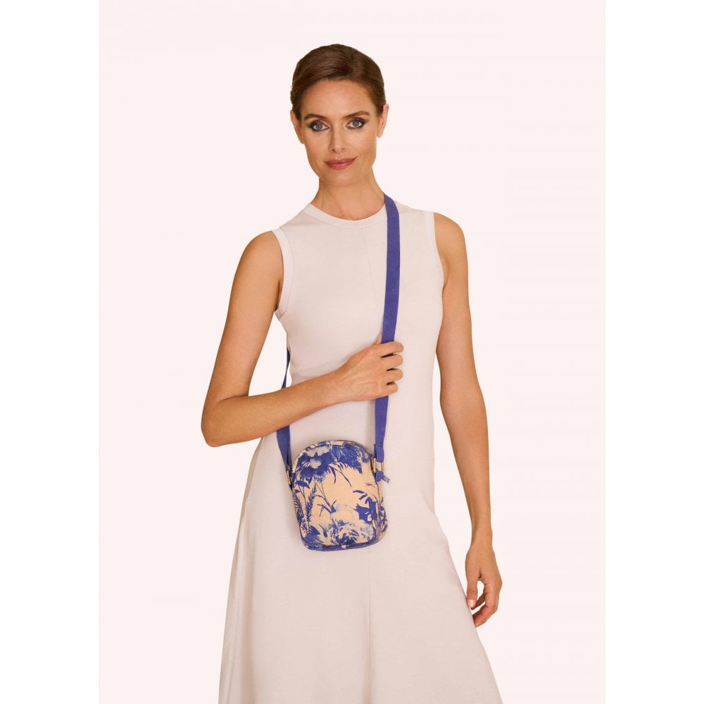 China Blue Blooms Canvas Out & About Bag