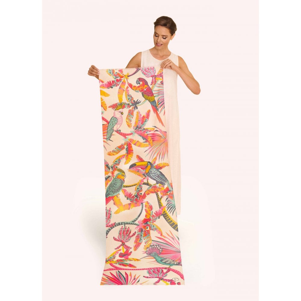 Tropical Paradise Cotton Scarf