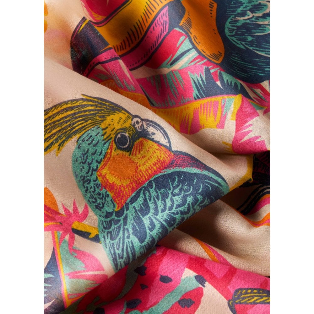 Tropical Paradise Cotton Scarf