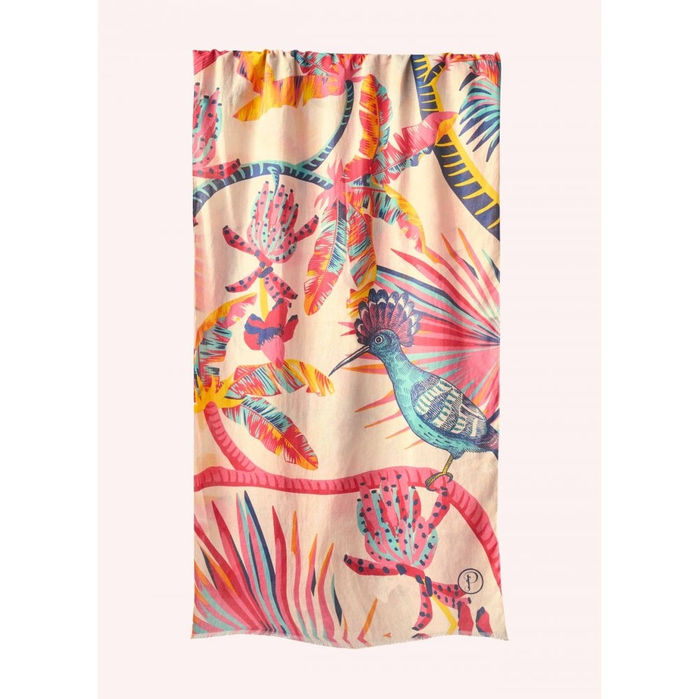 Tropical Paradise Cotton Scarf