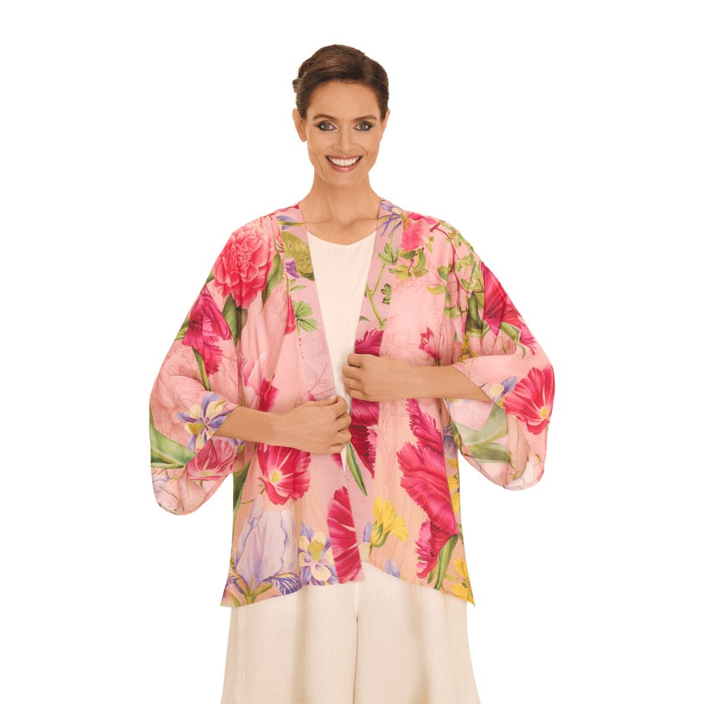 Floral Study Kimono Jacket
