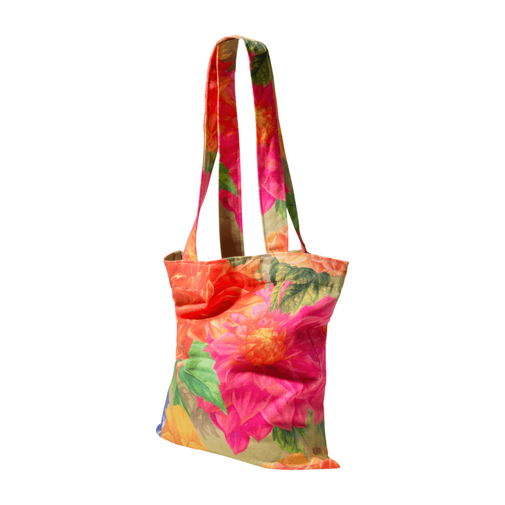 Bountiful Blooms Canvas Tote Bag