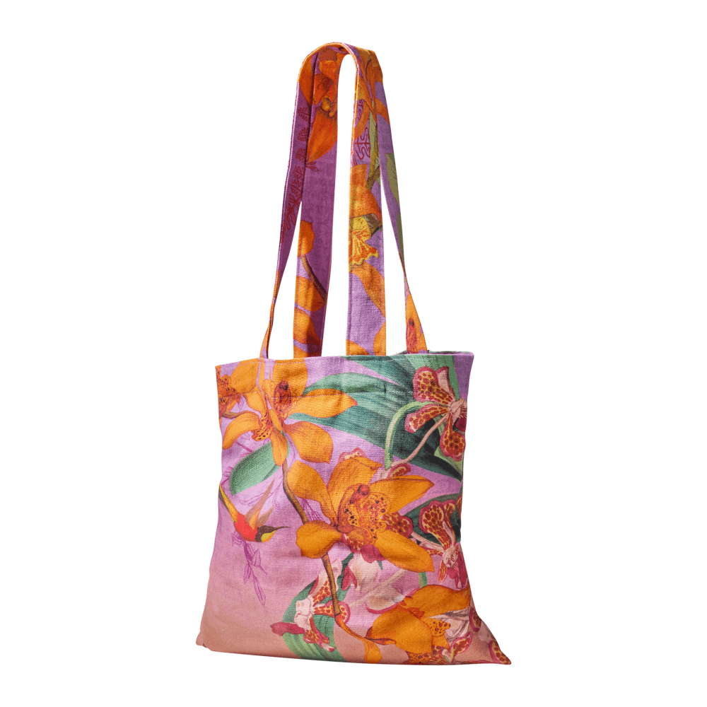 Botany Bliss Canvas Tote Bag