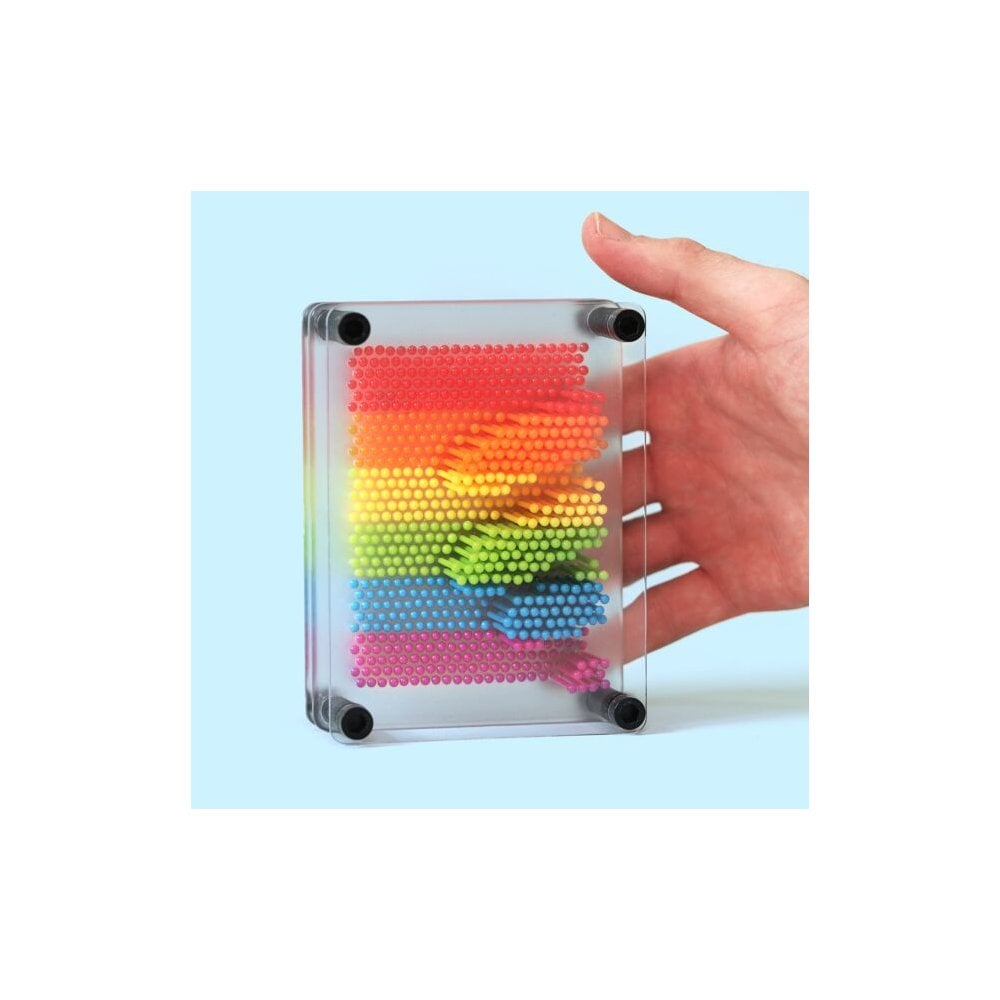 Rainbow Pin Art