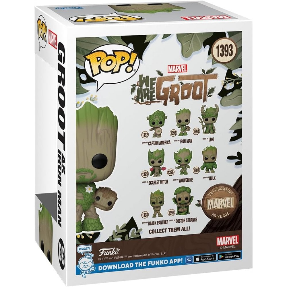Funko Pop! Marvel: WAG - Iron Man - We Are Groot