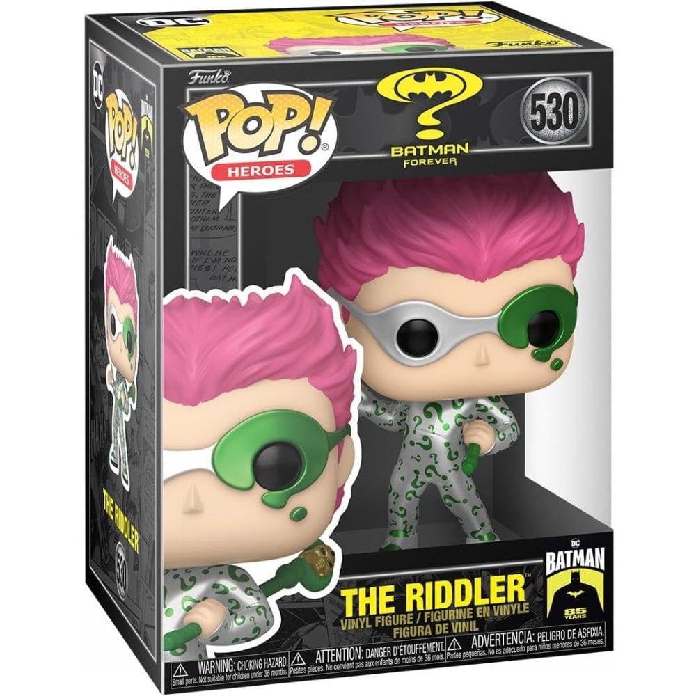Funko Pop! Movies: BM Forever - the Riddler - Metallic - Batman Forever