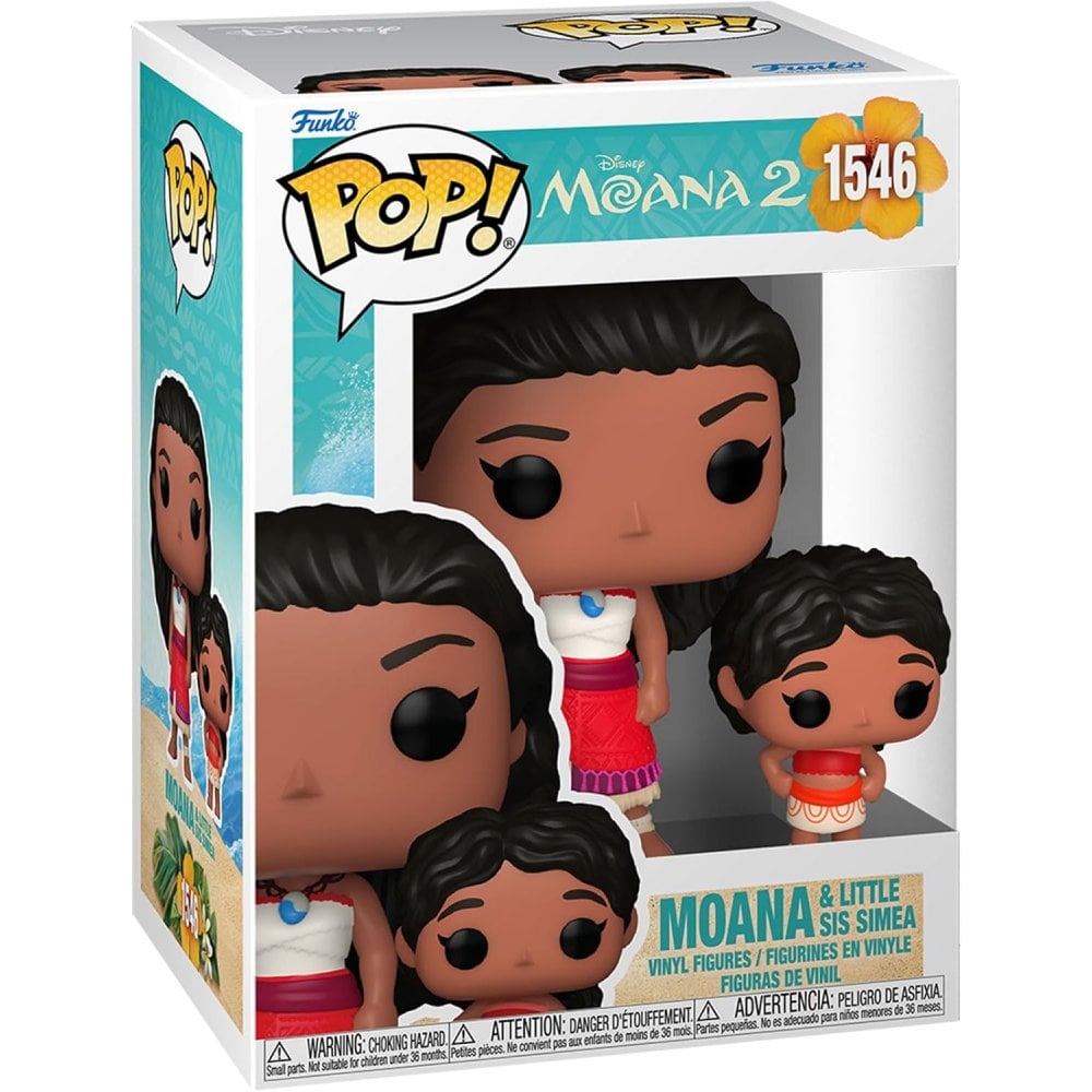 Funko Pop! & Buddy: Moana 2 - Moana & Simea