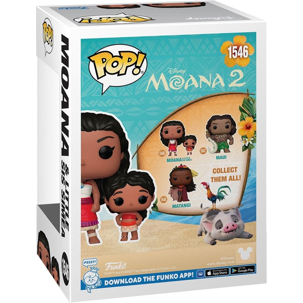 Funko Pop! & Buddy: Moana 2 - Moana & Simea