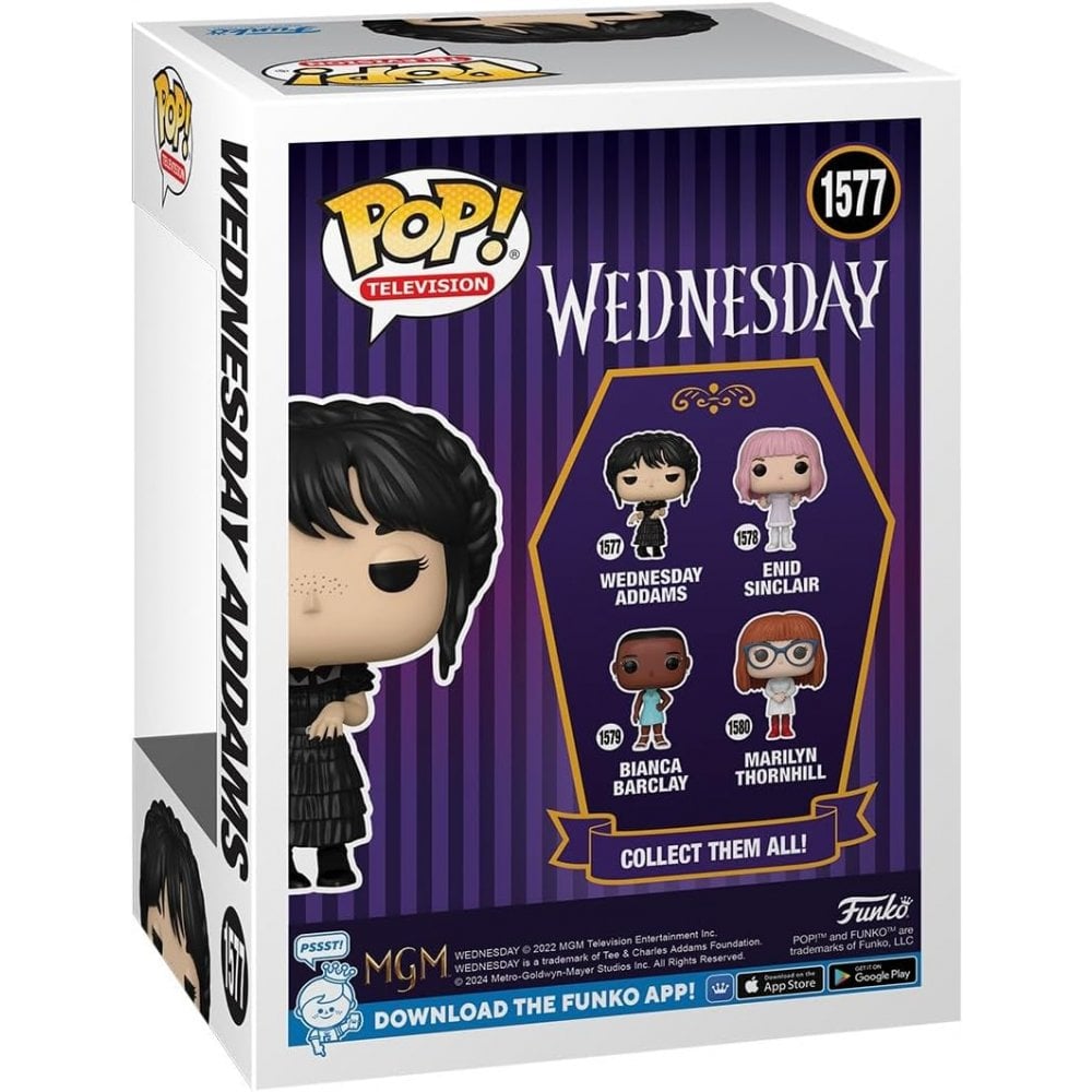 Funko Pop! TV: Wednesday Addams - Rave'n W - Collectable Vinyl Figure
