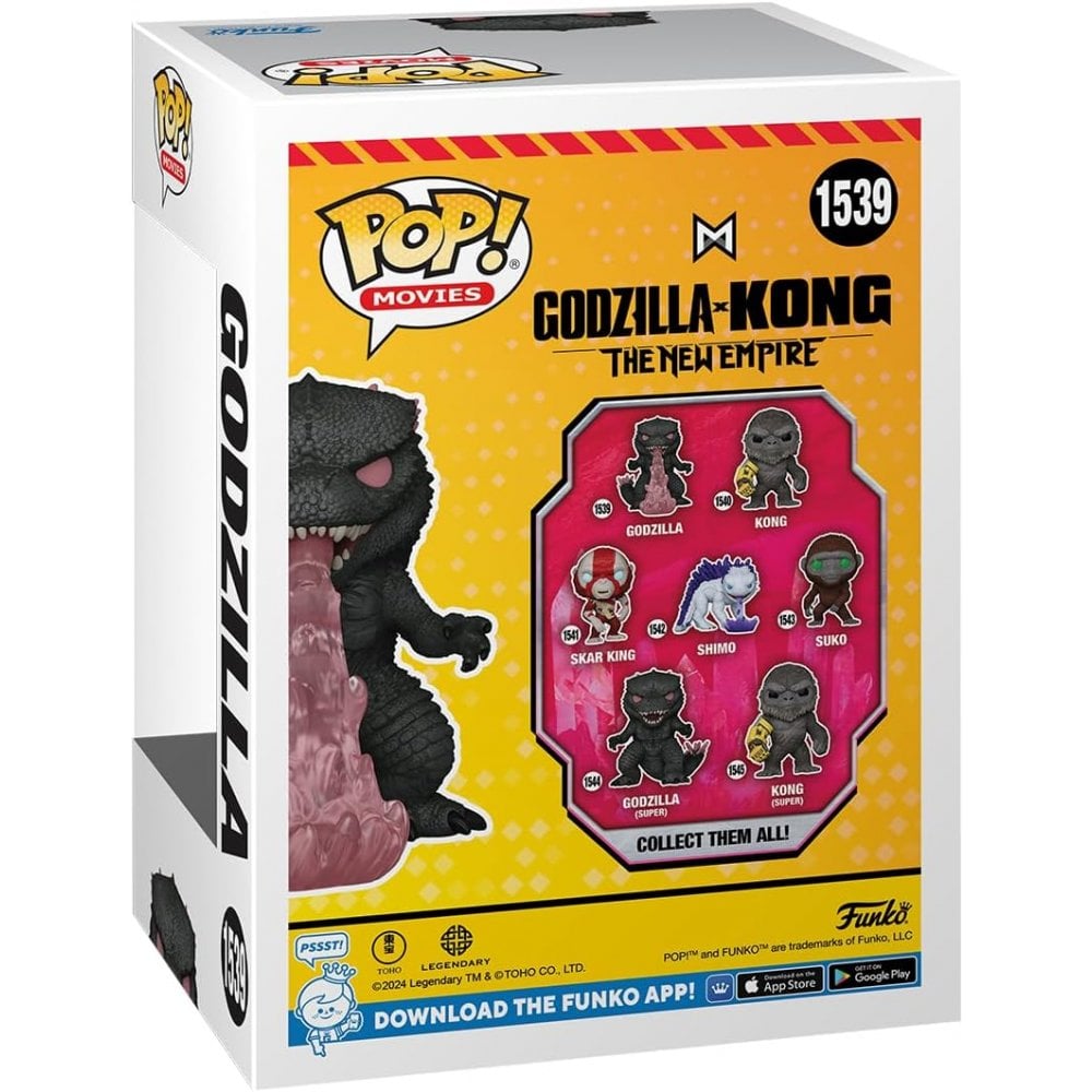 Funko POP! Movies: Godzilla X Kong: the New Empire - Godzilla With Heat-Ray