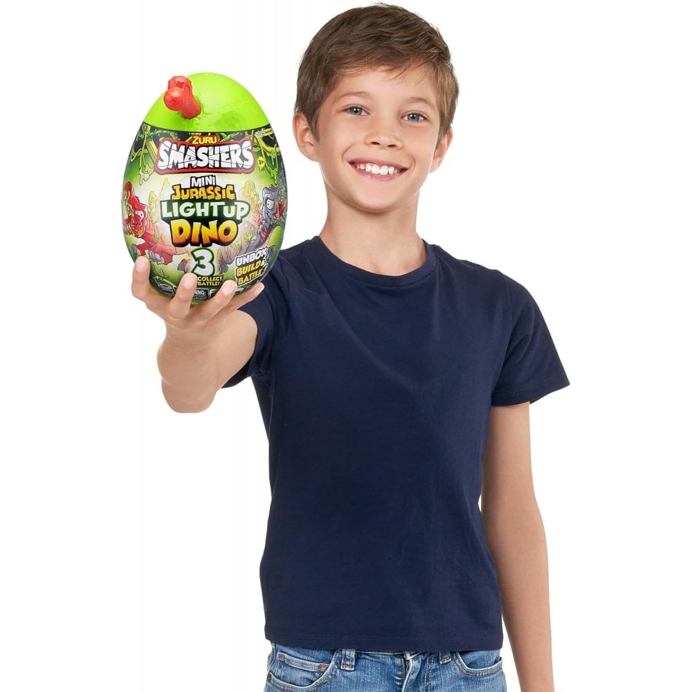 Smashers Jurassic S1 Mini Light Up Dino Assorted