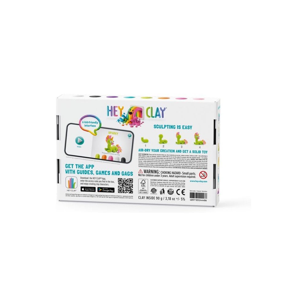 Hey Clay Unicorns 6 can set