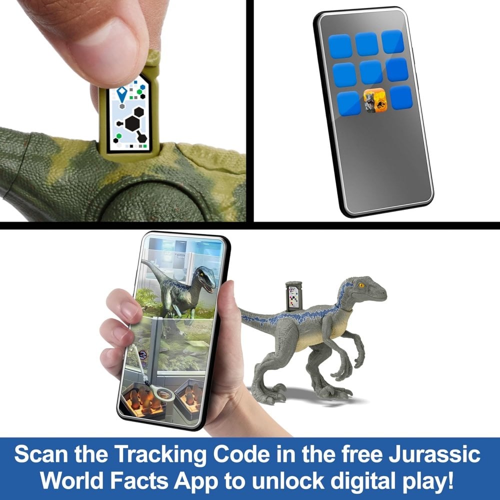 Jurassic World Dominion Dinosaur Toy, Sound Slashin Therizinosaurus