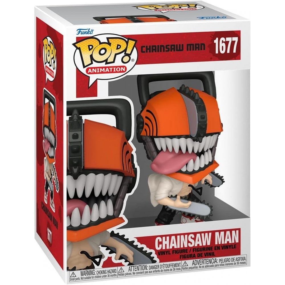 Funko Pop! Animation - CSM - Chainsaw Man - 1/6 Odds for Rare Chase Variant - Bloody
