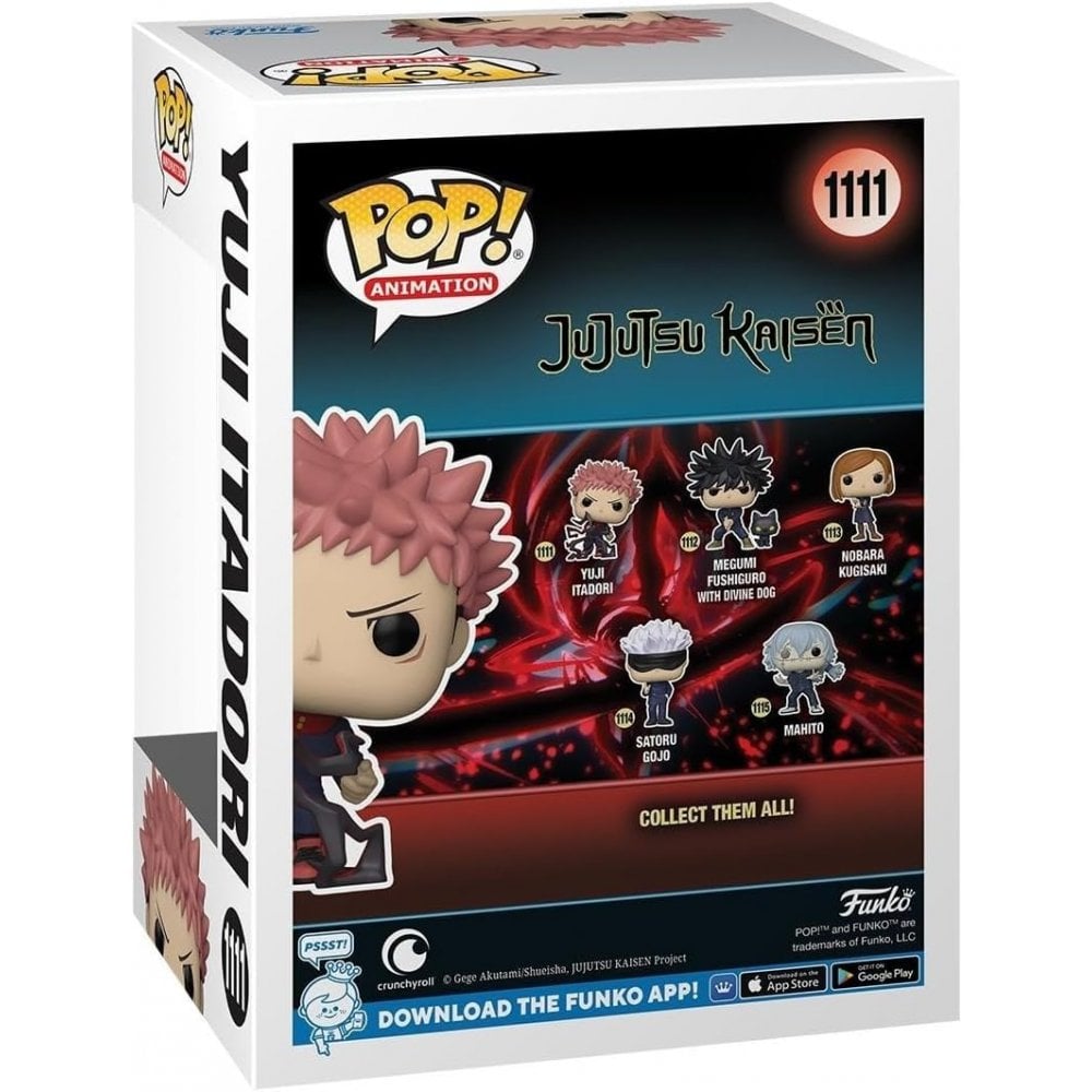 Funko POP! Animation: Jujutsu Kaisen - Yuji Itadori - Glow In the Dark Chase