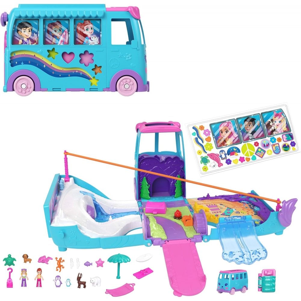 Polly Pocket - Pet Mobile Adventure Playset