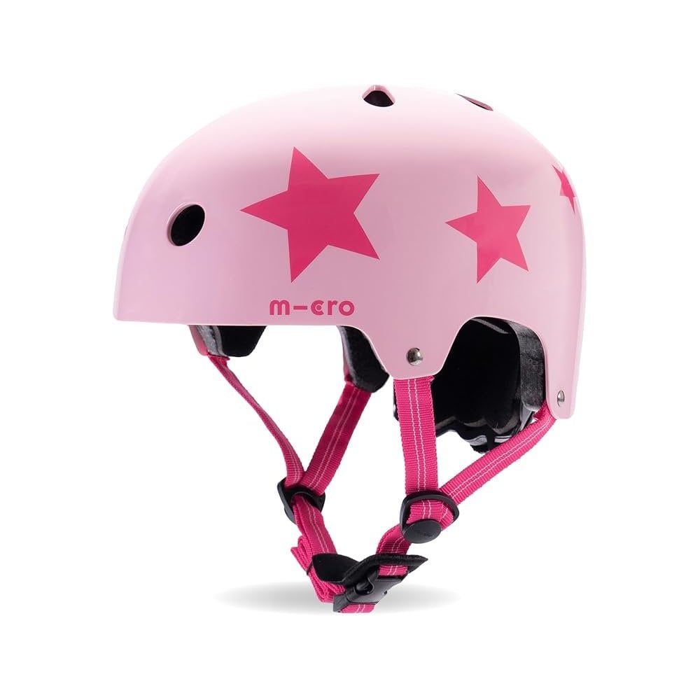 Star Pink Printed Helmet Small (48-54cm)