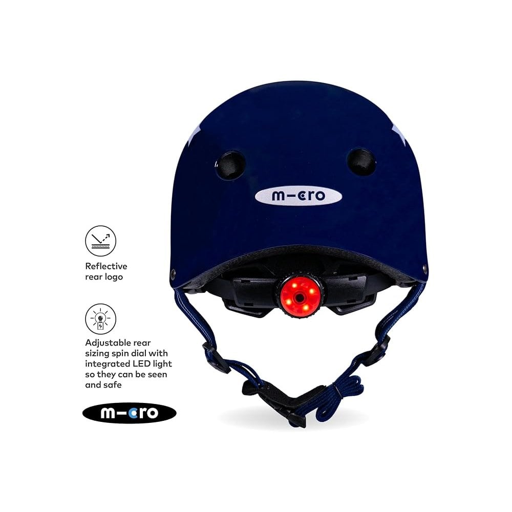 Star Navy Printed Helmet Small (48-54cm)