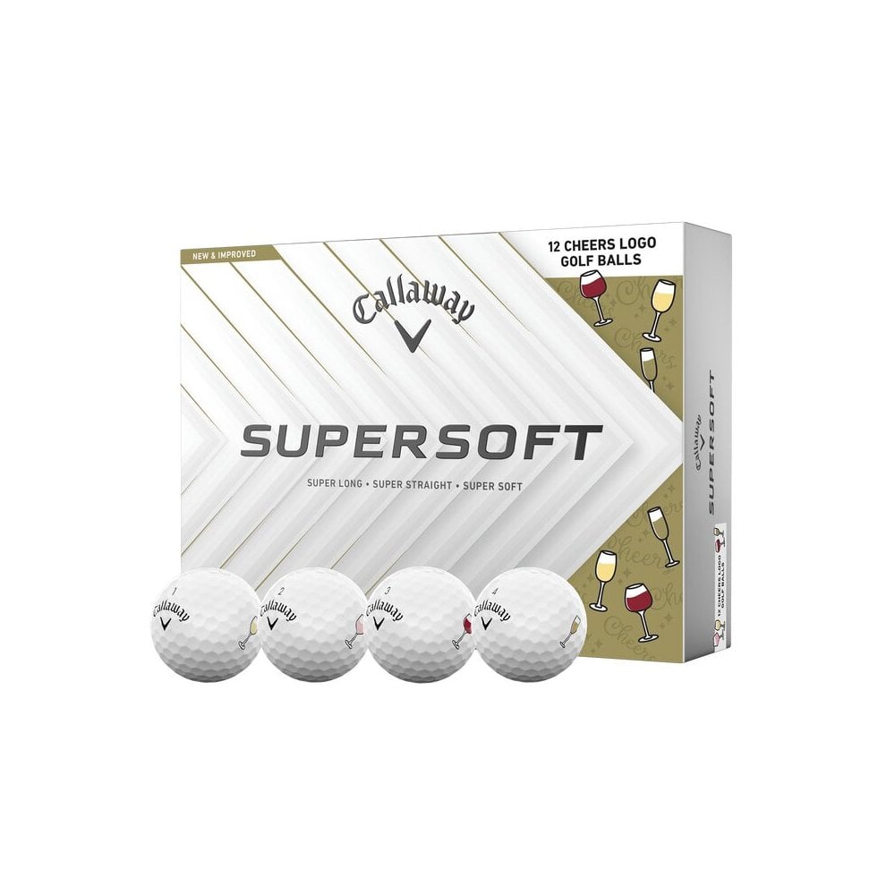 Limited Edition Supersoft Cheers Golf Balls