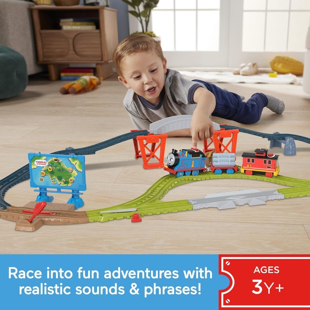 Talking Thomas & Brake Car Bruno Train Set