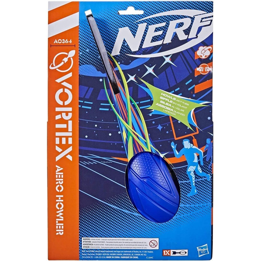 NERF Vortex Mega Football Aero Howler - Assorted Colours