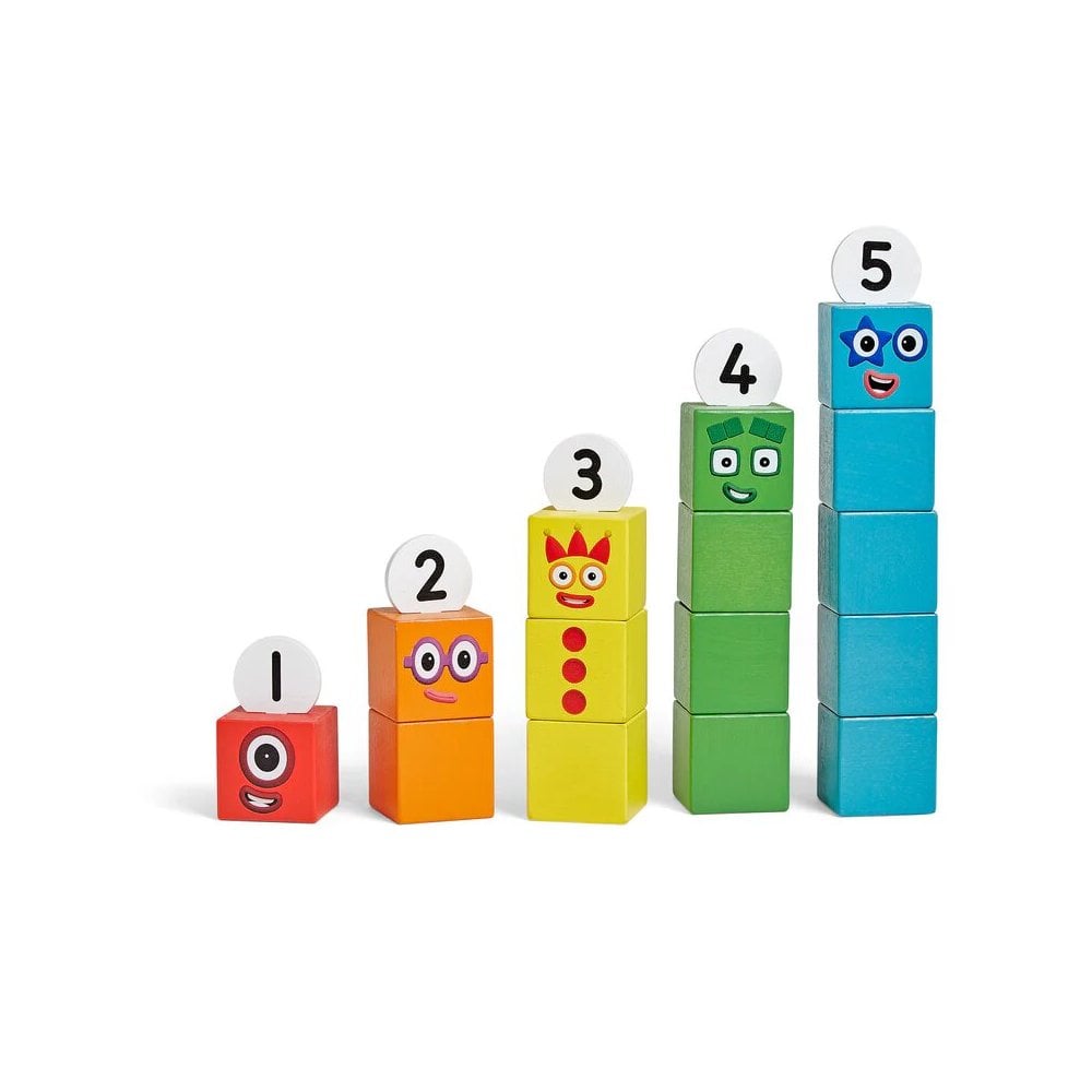 Hand2Mind | Numberblocks® One To Five Wooden Blocks
