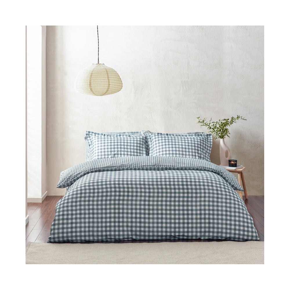 Barton Gingham Check Duvet Cover Set