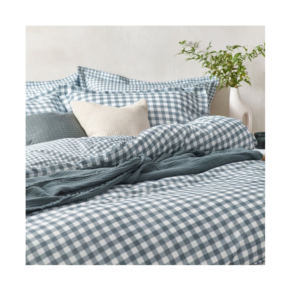 Barton Gingham Check Duvet Cover Set