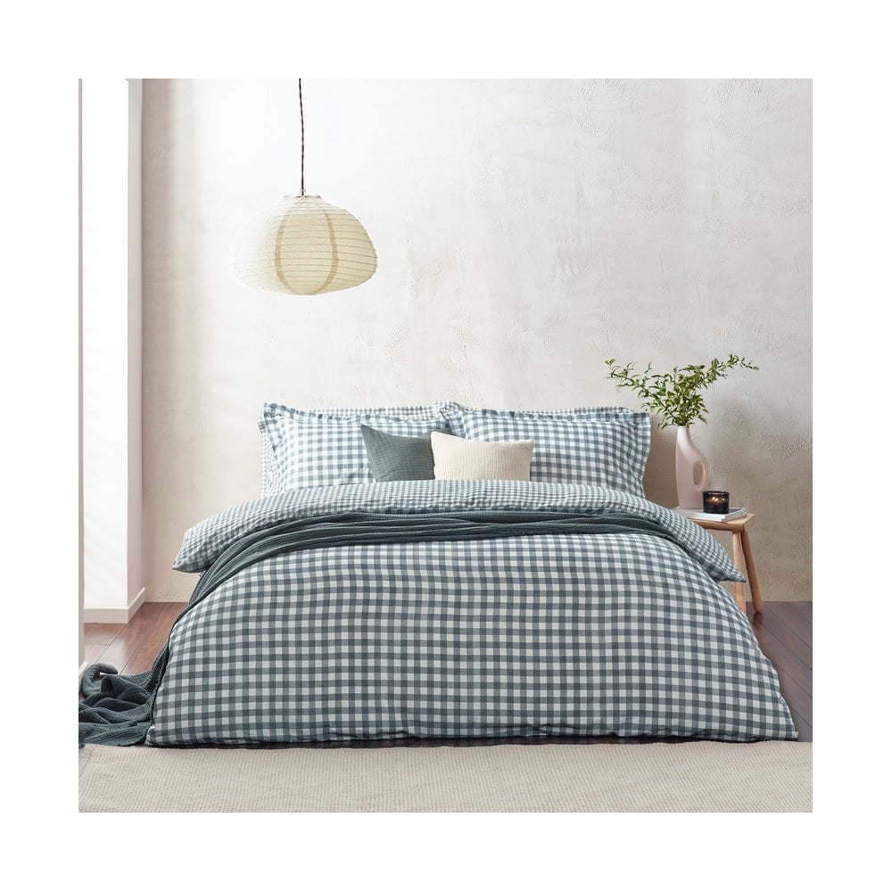 Barton Gingham Check Duvet Cover Set
