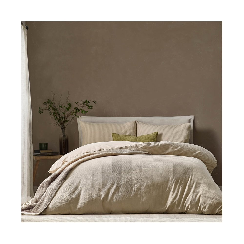 Malton Stripe 100% Cotton Duvet Cover Set