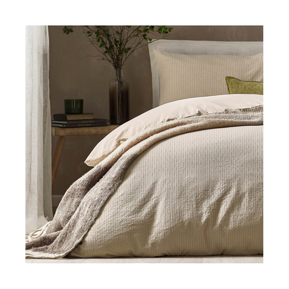Malton Stripe 100% Cotton Duvet Cover Set