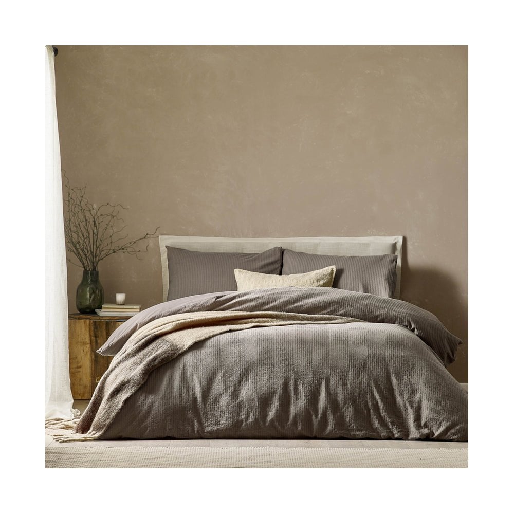 Malton Stripe 100% Cotton Duvet Cover Set