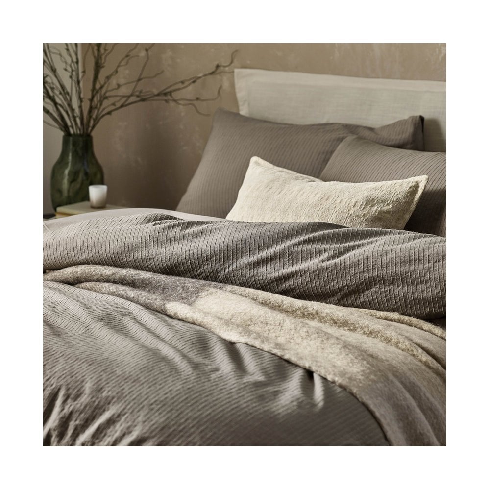 Malton Stripe 100% Cotton Duvet Cover Set
