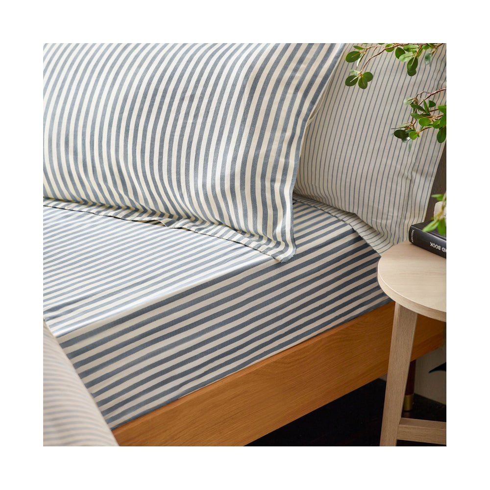 Hebden Striped Fitted Sheet