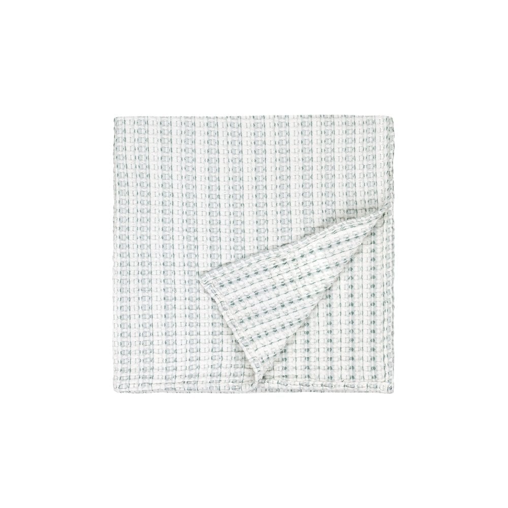 Waffle Textured 100% Cotton Bedspread